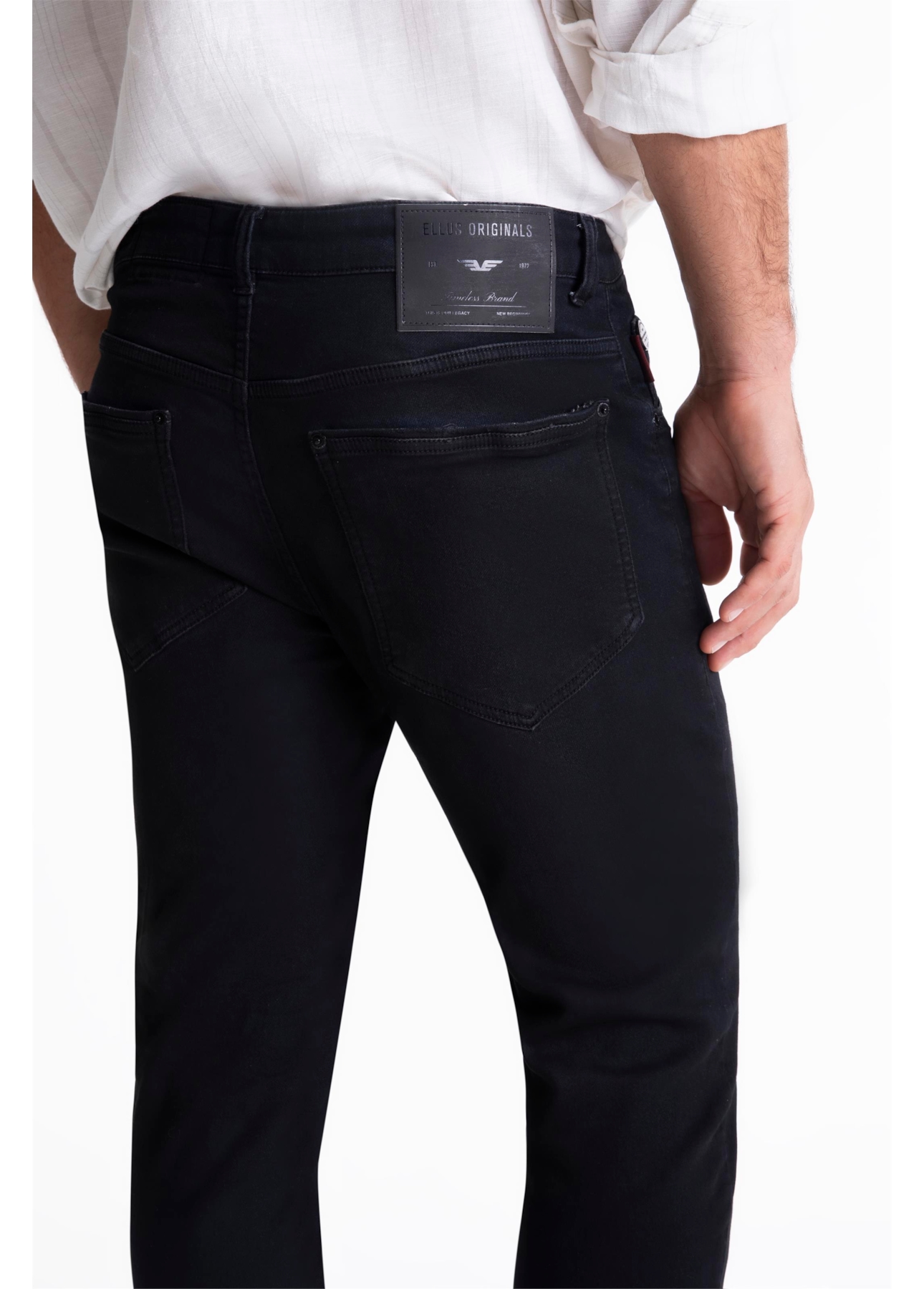 Calça Jogging Indigo Skinny 1658-Lav.Escuro C/ Jato