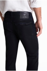 Calça Jogging Indigo Skinny 1658-Lav.Escuro C/ Jato