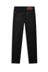 Calca Jogging Indigo Skinny E-Asa 1658-Lav.Escuro C/ Jato