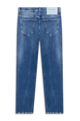 Calça Jogging Intense Blue (Preppy) 5 Pockets Claro C/ Tie Dye