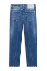 Calça Jogging Intense Blue (Preppy) 5 Pockets Claro C/ Tie Dye