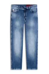 Calça Jogging Intense Blue (Preppy) 5 Pockets Claro C/ Tie Dye