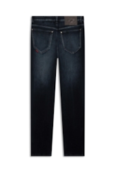 Calça Jogging Intense Blue Slim Escuro C/ Tie Dye