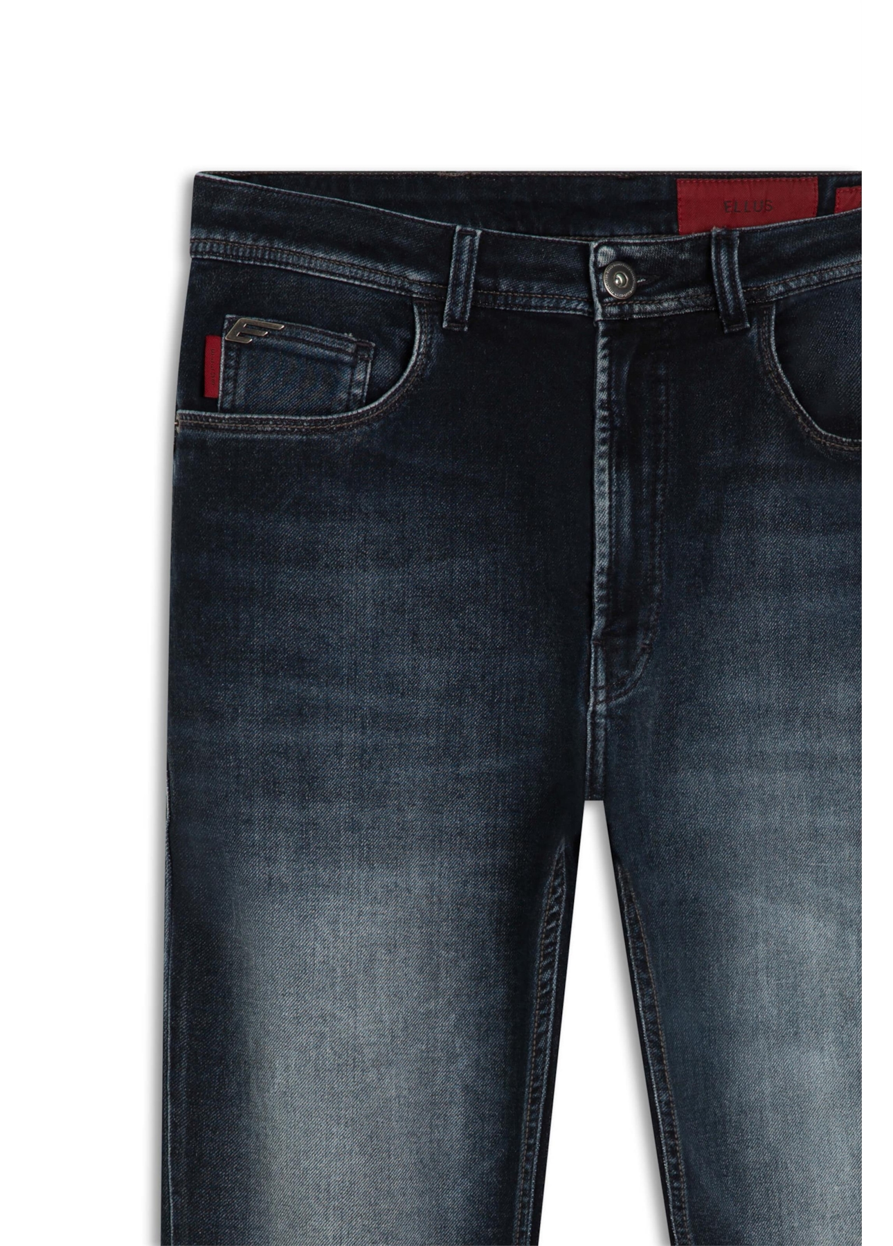 Calça Jogging Intense Blue Slim Escuro C/ Tie Dye