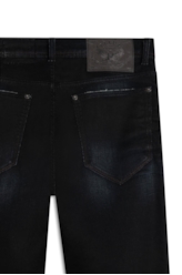 Calça Jogging Intense Blue Slim Escuro Com 3d