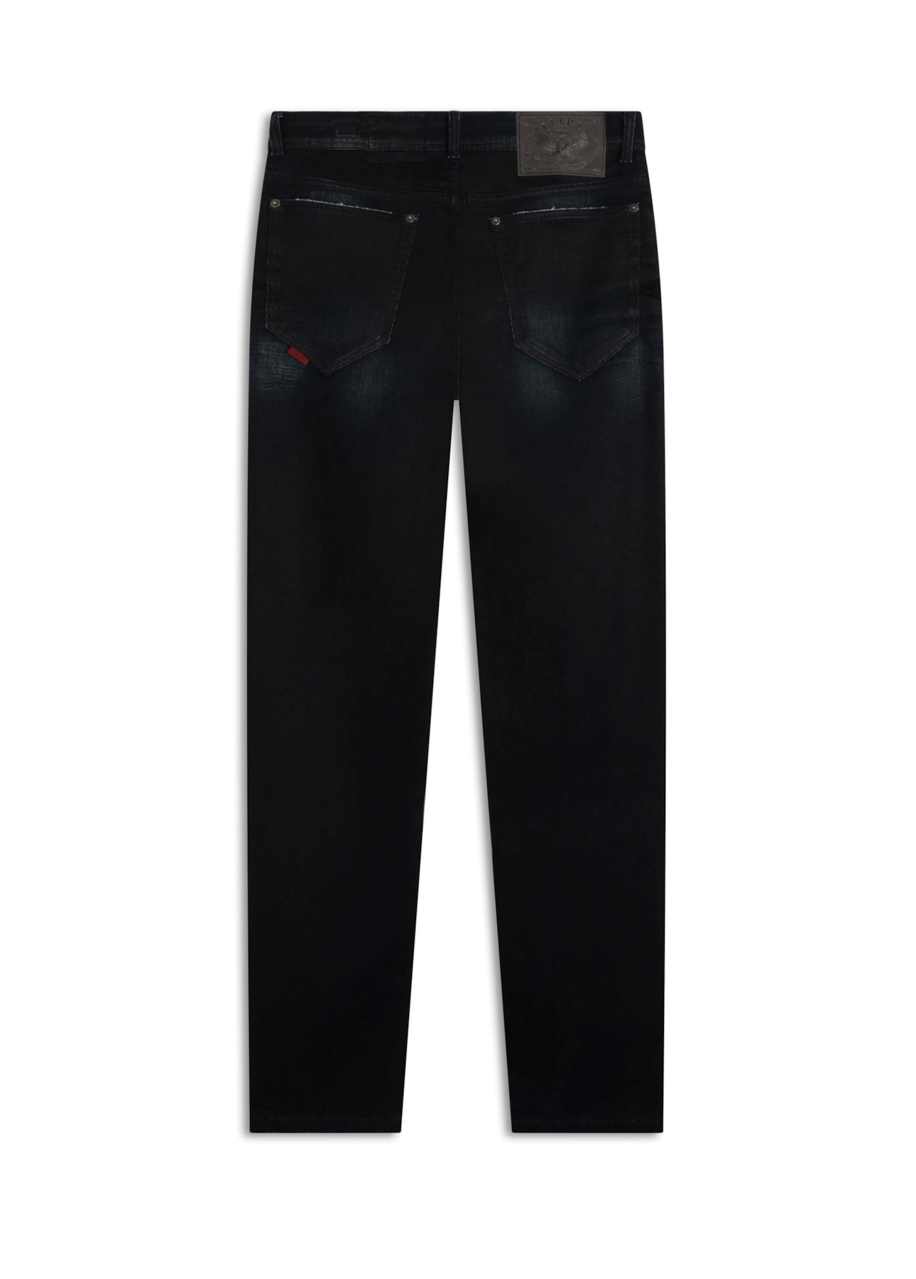 Calça Jogging Intense Blue Slim Escuro Com 3d