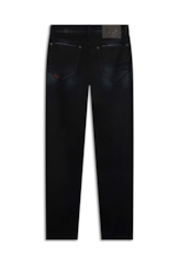 Calça Jogging Intense Blue Slim Escuro Com 3d