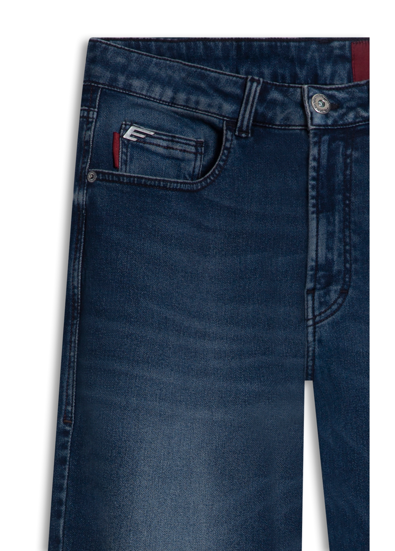 Calça Jogging Intense Blue Slim Lav.Escuro