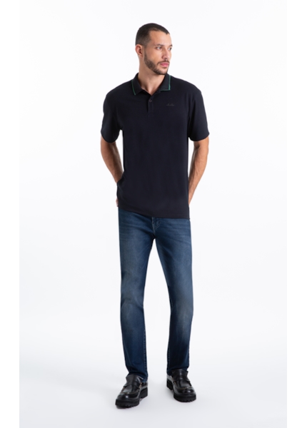 Calça Jogging Intense Blue Slim Lav.Escuro