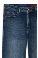 Calça Jogging Intense Blue Slim Lav.Escuro c Tie Dye
