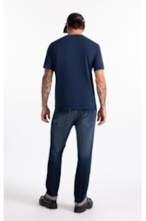 Calça Jogging Intense Blue Slim Lav.Escuro c Tie Dye