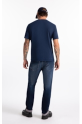 Calça Jogging Intense Blue Slim Lav.Escuro c Tie Dye