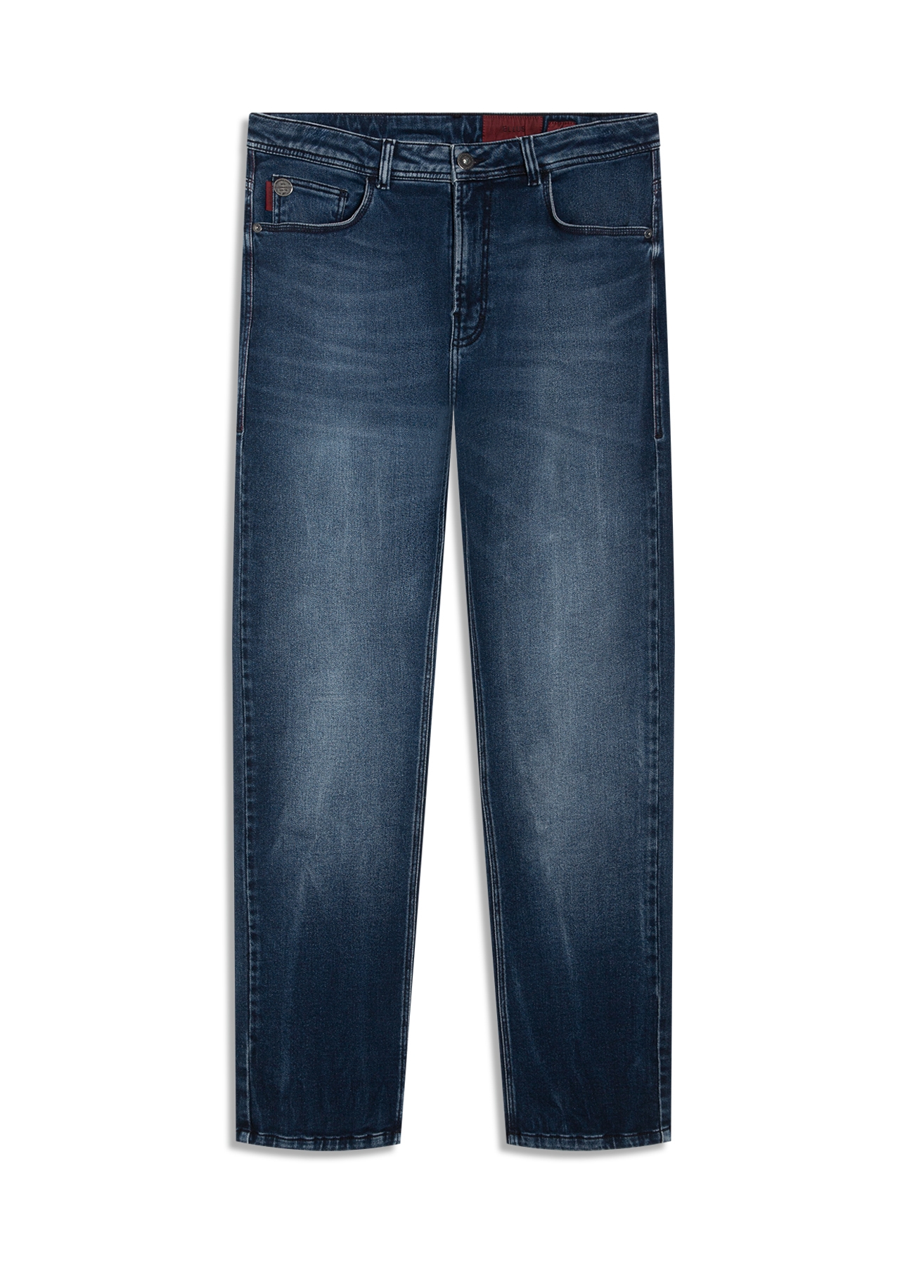 Calça Jogging Intense Blue Slim Lav.Escuro c Tie Dye