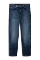 Calça Jogging Intense Blue Slim Lav.Escuro c Tie Dye