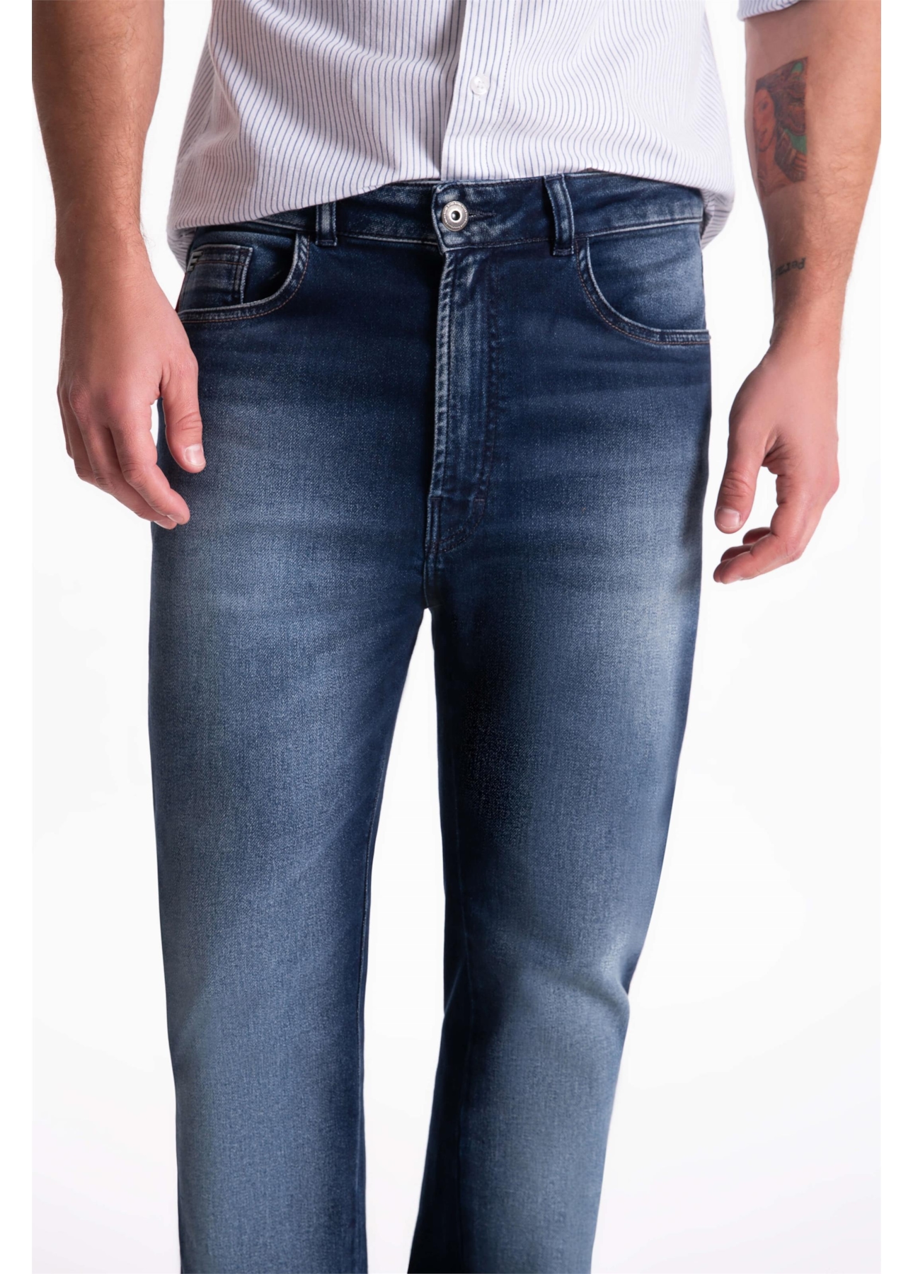 Calça Jogging Intense Blue Slim Lav.Escuro i