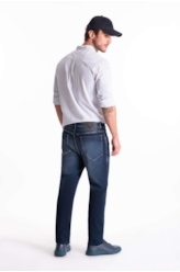 Calça Jogging Intense Blue Slim Lav.Escuro i