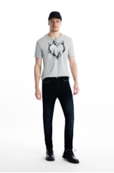 Calça Jogging Intense Blue Slim Lav.Escuro Matiz