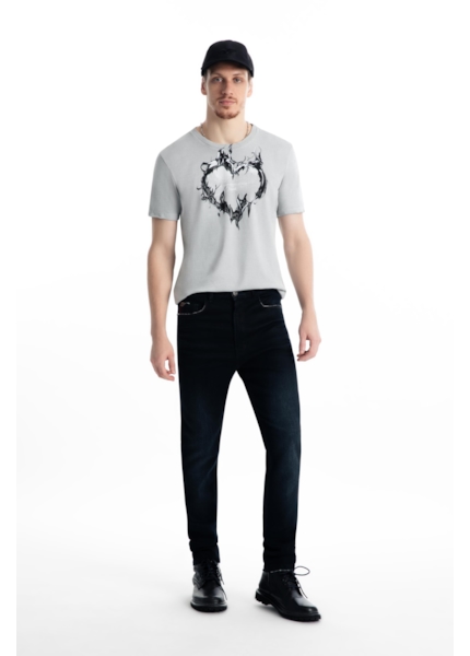 Calça Jogging Intense Blue Slim Lav.Escuro Matiz