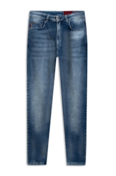 Calça Jogging Intense Blue Slim Lav.Medio