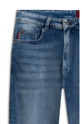 Calça Jogging Intense Blue Slim Lav.Medio
