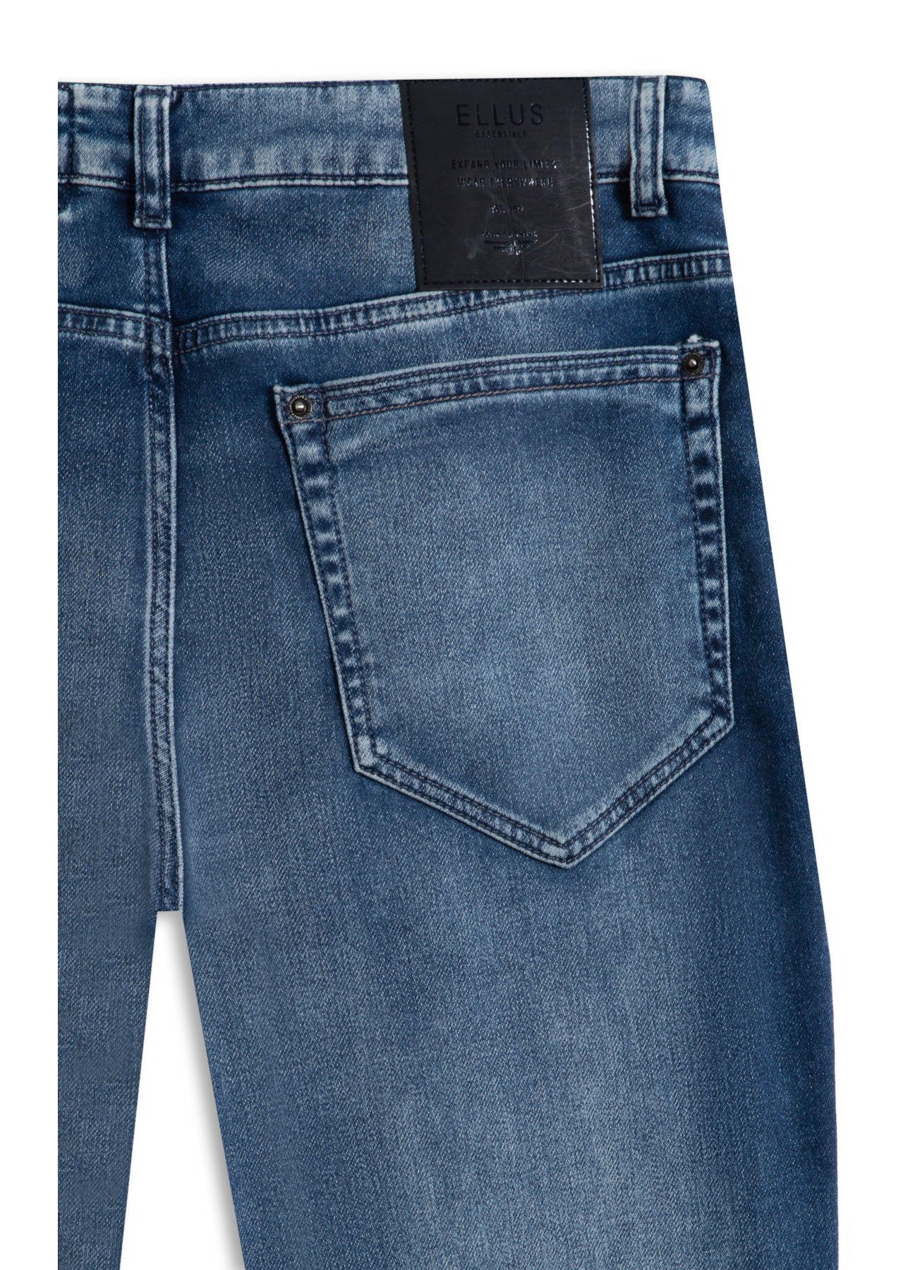 Calça Jogging Intense Blue Slim Lav.Medio