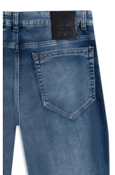 Calça Jogging Intense Blue Slim Lav.Medio