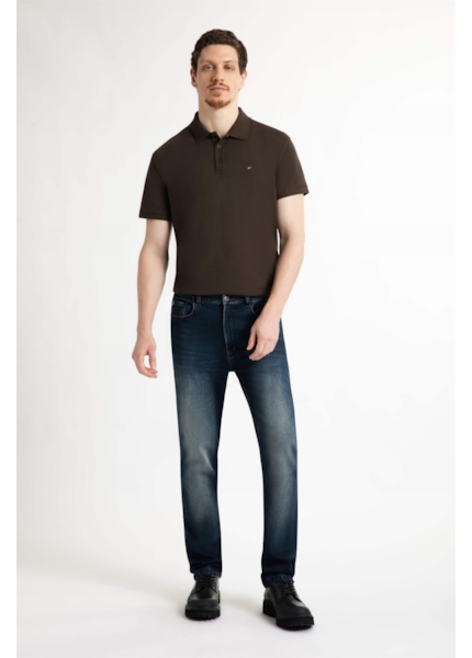 Calça Jogging Intense Blue Slim Lav.Medio