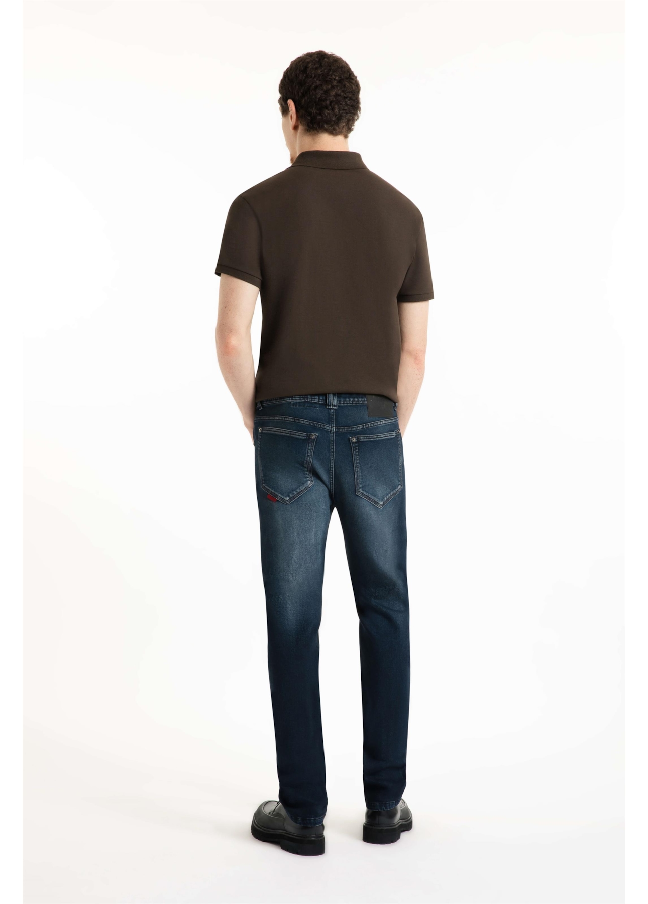Calça Jogging Intense Blue Slim Lav.Medio