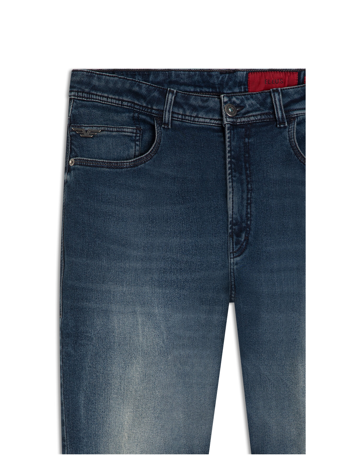 Calça Jogging Intense Blue Slim Lav.Medio
