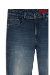 Calça Jogging Intense Blue Slim Lav.Medio