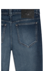 Calça Jogging Intense Blue Slim Lav.Medio