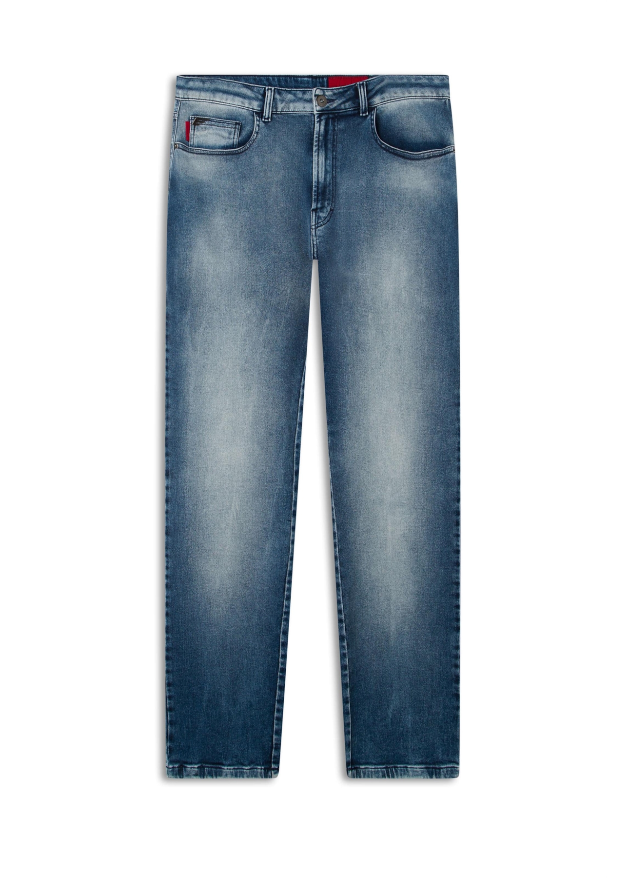 Calça Jogging Intense Blue Straight Lav.Claro