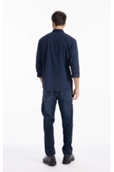 Calça Jogging Intense Blue Straight Lav.Escuro