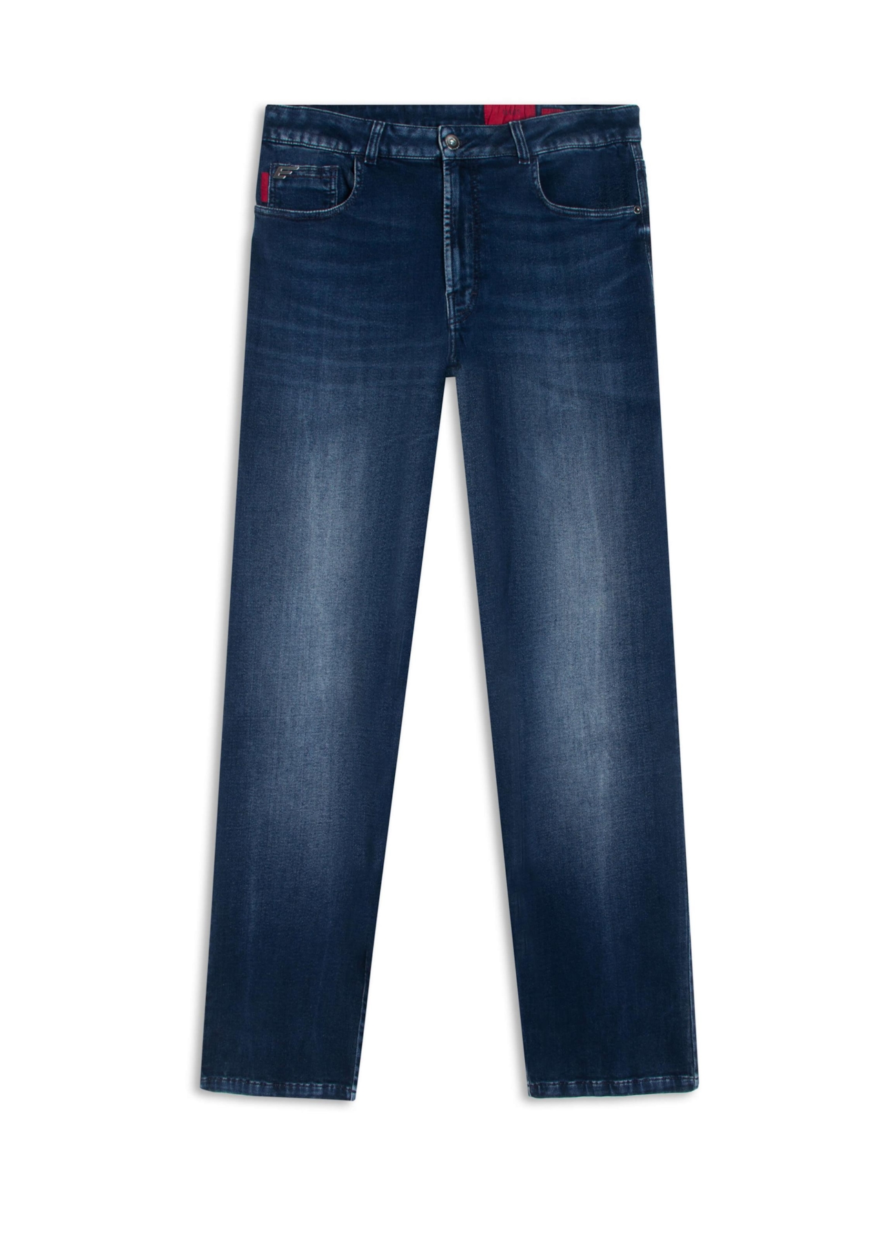 Calça Jogging Intense Blue Straight Lav.Escuro