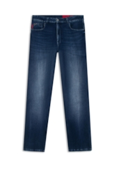 Calça Jogging Intense Blue Straight Lav.Escuro