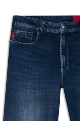 Calça Jogging Intense Blue Straight Lav.Escuro