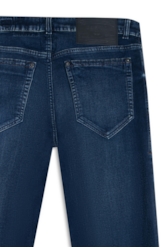 Calça Jogging Intense Blue Straight Lav.Escuro