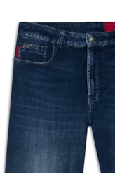 Calça Jogging Intense Blue Straight Lav.Escuro