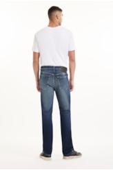 Calça Jogging Intense Blue Straight Lav. Medio