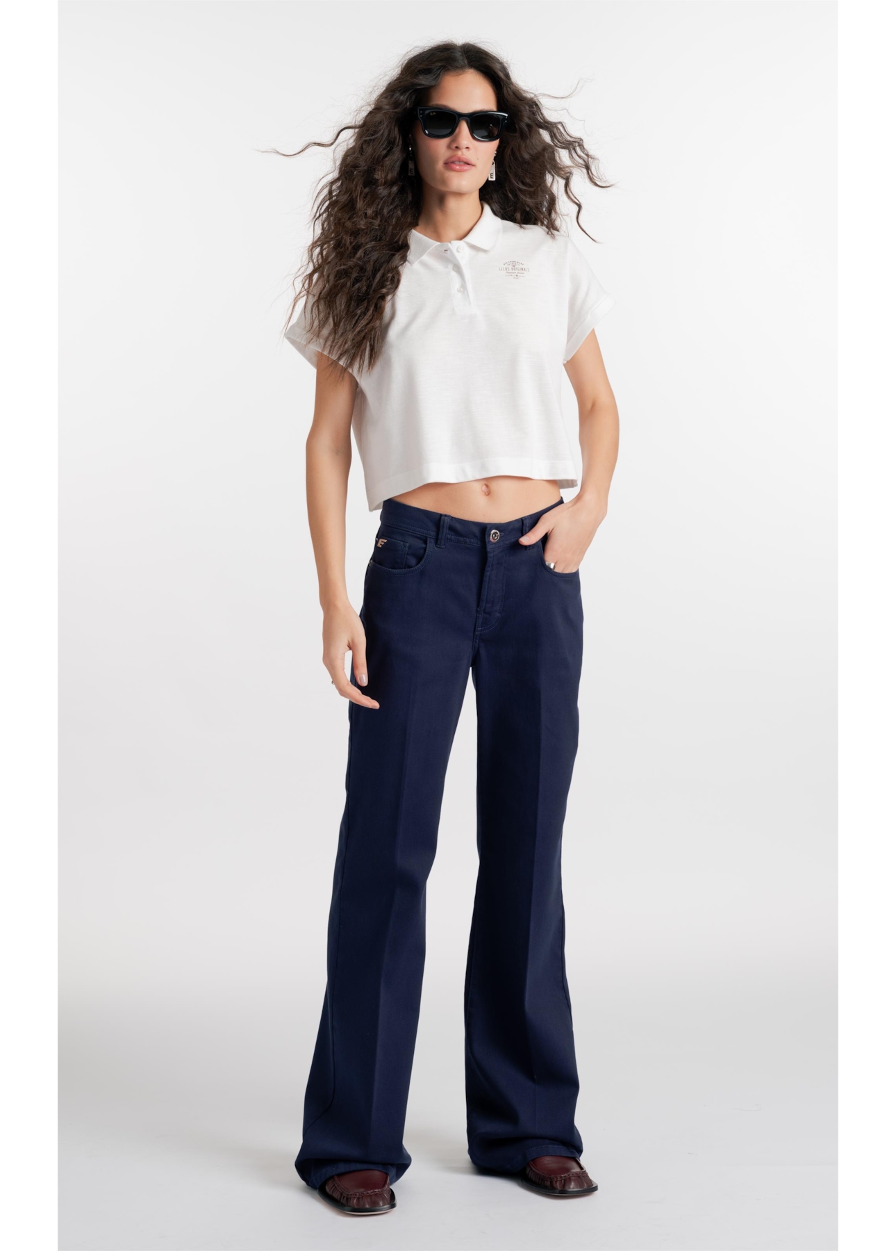 Calça Jogging Liocel Flare Marinho