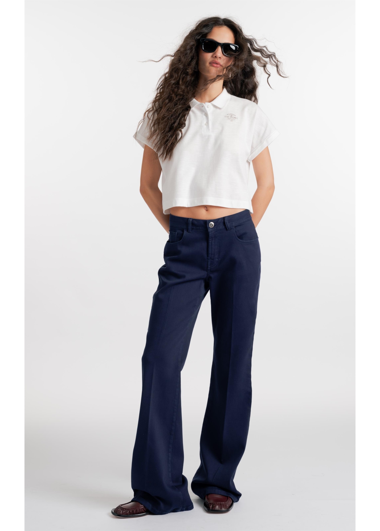 Calça Jogging Liocel Flare Marinho
