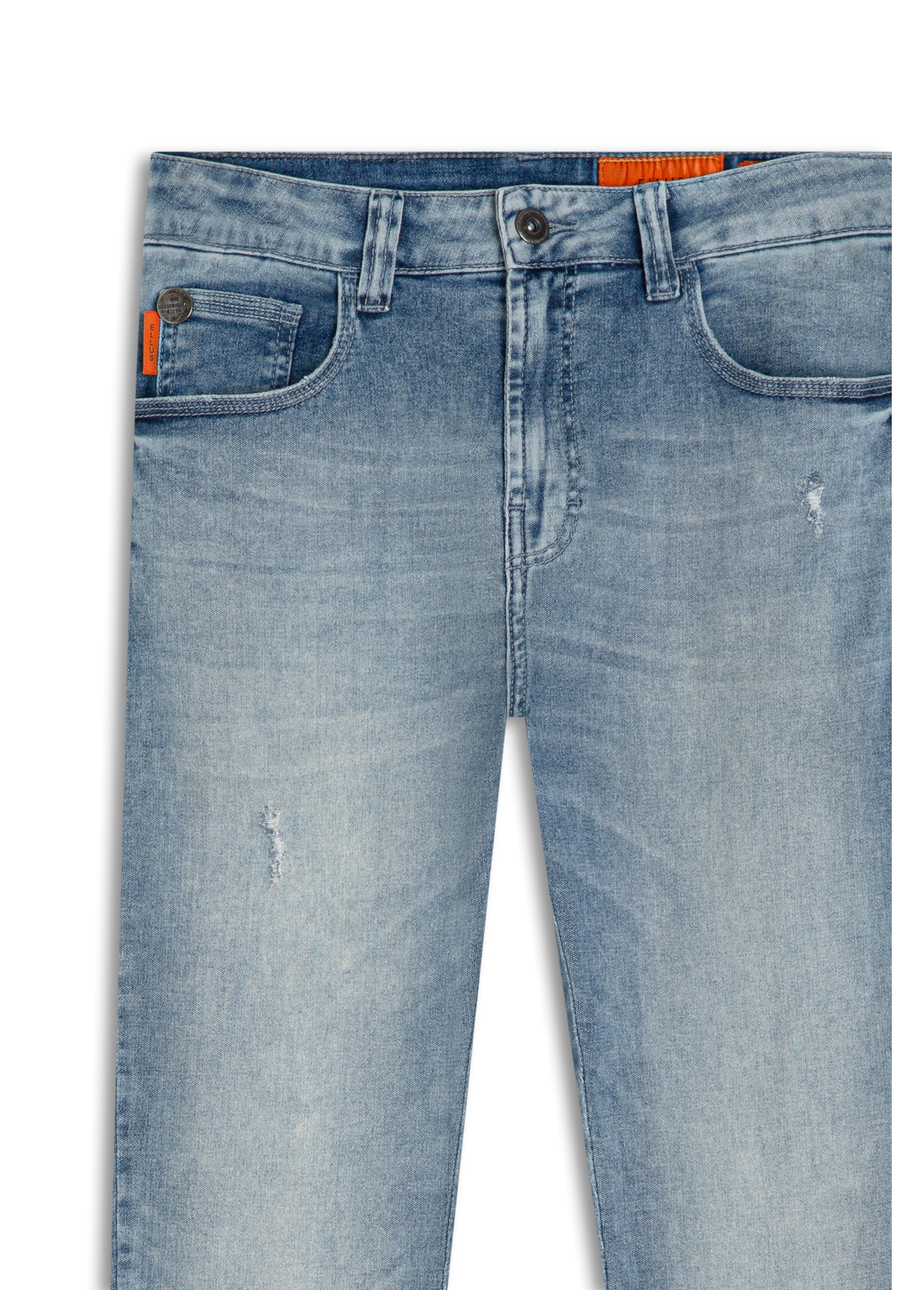 Calça Jogging Memory Skinny 1047 Lav.Claro C/ Pinc