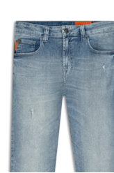 Calça Jogging Memory Skinny 1047 Lav.Claro C/ Pinc