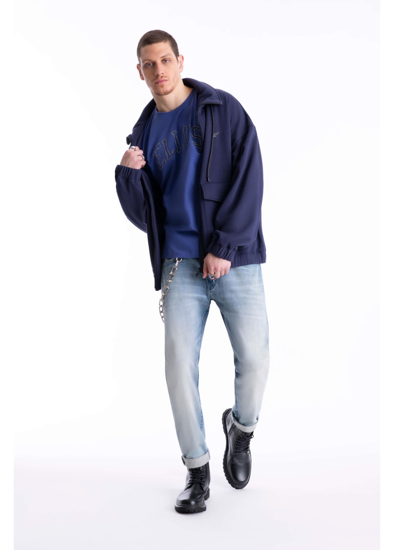 Calça Jogging Memory Skinny 1598-Lav.Claro C/ Sky