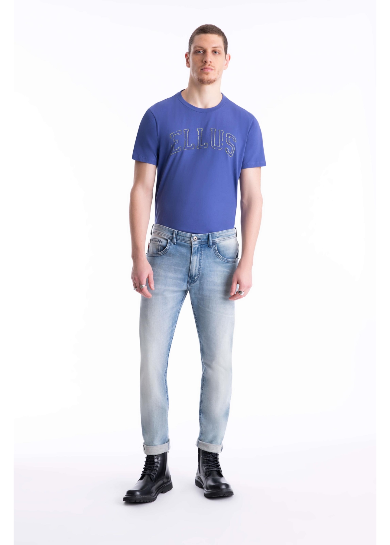Calça Jogging Memory Skinny 1598-Lav.Claro C/ Sky