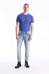 Calça Jogging Memory Skinny 1598-Lav.Claro C/ Sky