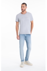 Calça Jogging Memory Skinny 1598-Lav.Claro C/ Sky