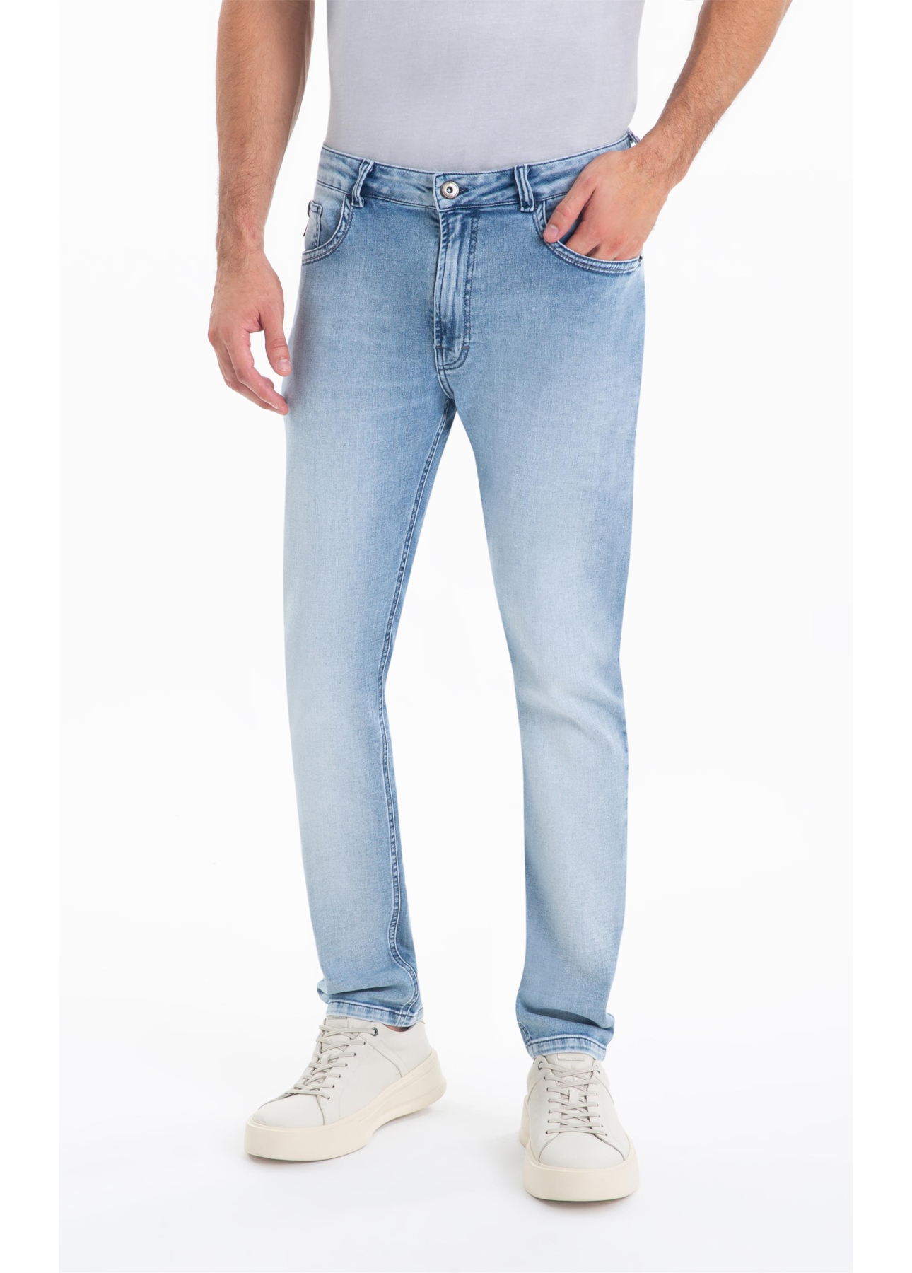 Calça Jogging Memory Skinny 1598-Lav.Claro C/ Sky
