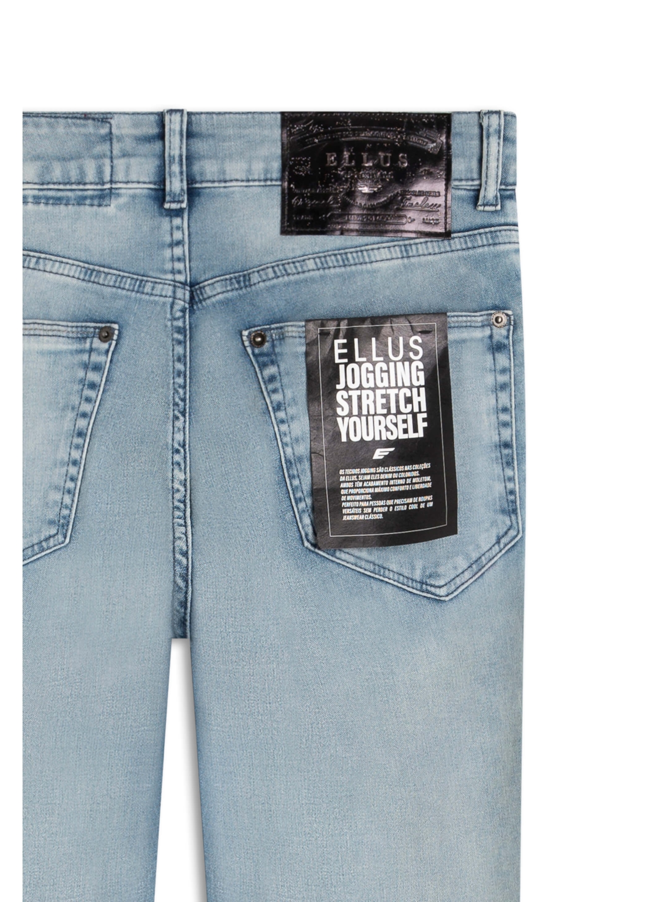Calça Jogging Memory Skinny 1598-Lav.Claro C/ Sky
