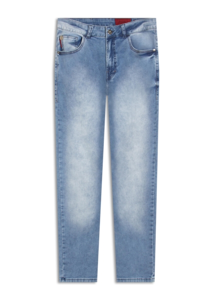 Calça Jogging Memory Skinny Lav.Claro C/ Grampos